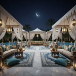 مجلس عربي صيفي مفتوح